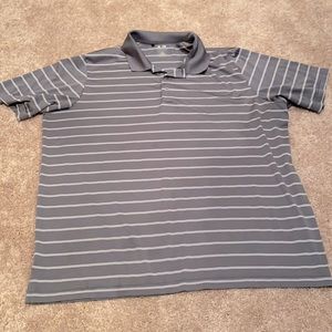 Adidas men's gold polo